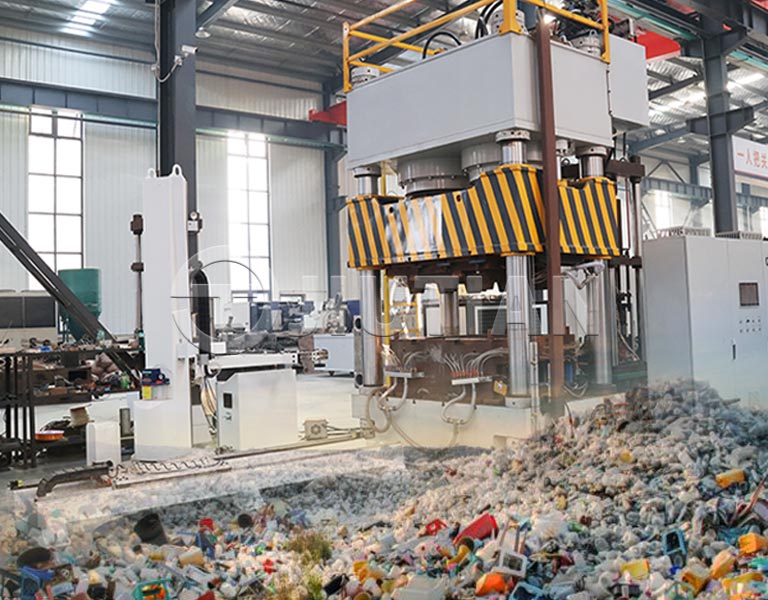 Automatic Compressed Plastic Pallet Production Line