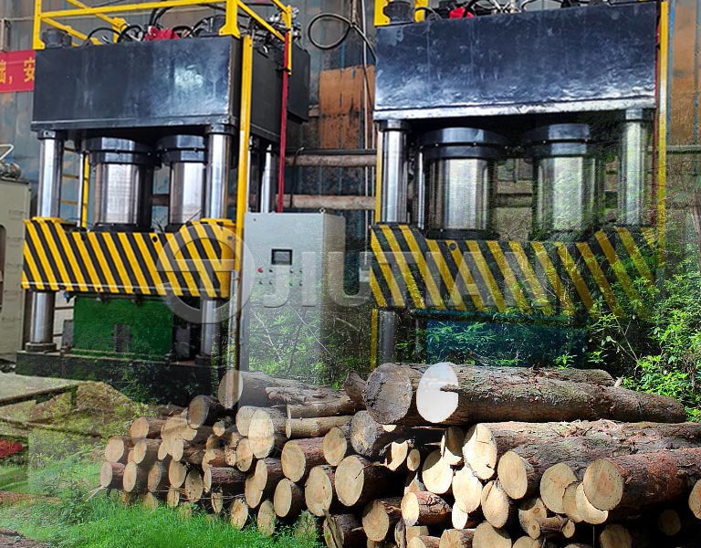 Semi-Auto Presswood Pallet Production Line